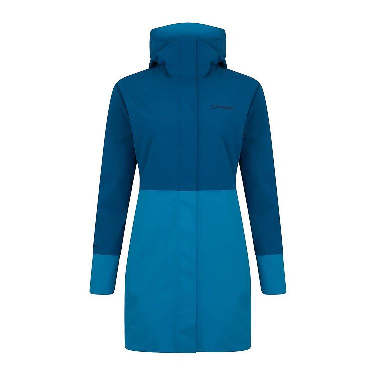 Dámska Nepremokavá Bunda Berghaus Gore Tex Omeara Modre Slovensko 0947BKGON